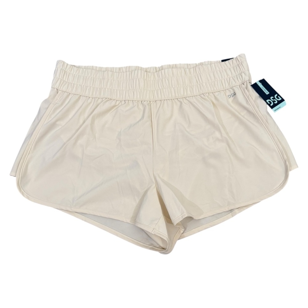 DSG High-Rise Stride Short 3” Inseam Light Sand Women’s Size XL Running Athletic - Picture 2 of 12